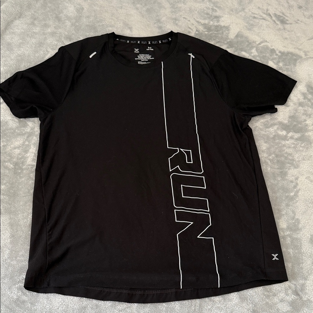 Xersion Black RUN Graphic Tee